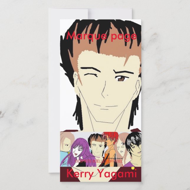 Marca página Espíritus Sellos (Anverso)