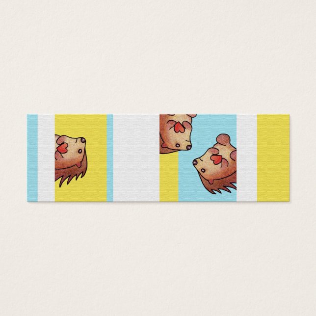 Marca personalizada del libro de hedgehog (Frente)