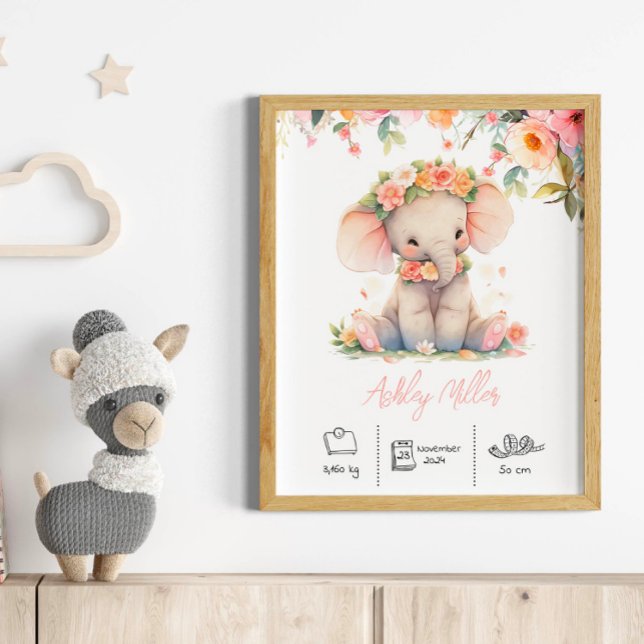Marca personalizada elefante estampado de arte en  (Subido por el creador)