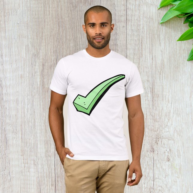 Marca verde marca camiseta para hombres (Subido por el creador)