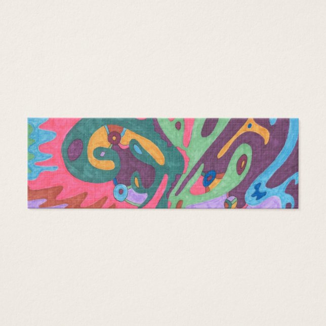 Marcador de arte abstracto "As One" (Frente)