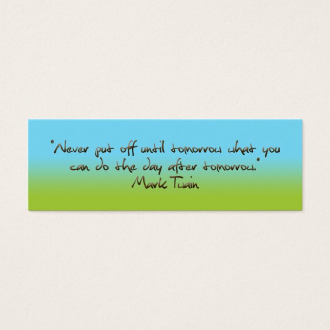 marcador de comillas humorísticas (Frente)