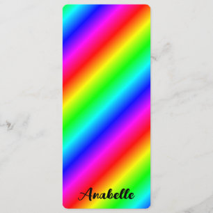 Marcador de degradado de arcoiris personalizado