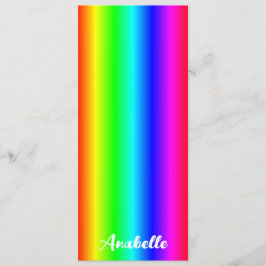 Marcador de degradado de arcoiris personalizado co