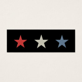 Marcador de estrellas rojas blancas y azules