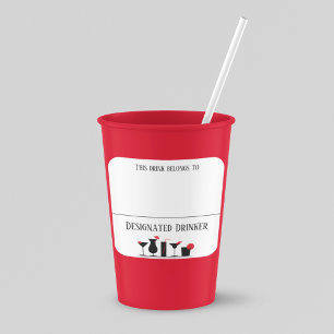 Marcador de Etiquetas para Bebidas Cócteles Fiesta