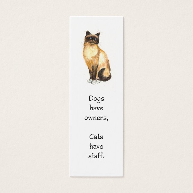 Marcador de gato (Frente)