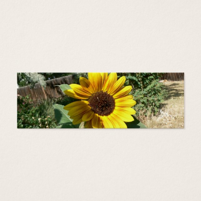 Marcador de girasol sombreado (Frente)