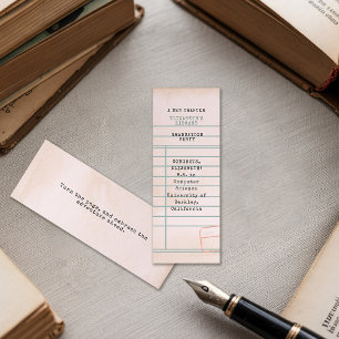 Marcador de graduación de Personalizado de tarjeta
