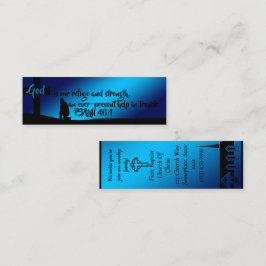 Marcador de invitación de iglesia personalizado
