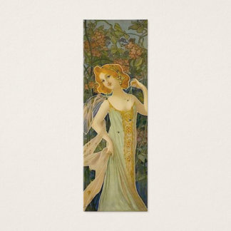 Marcador de la mujer Art Nouveau