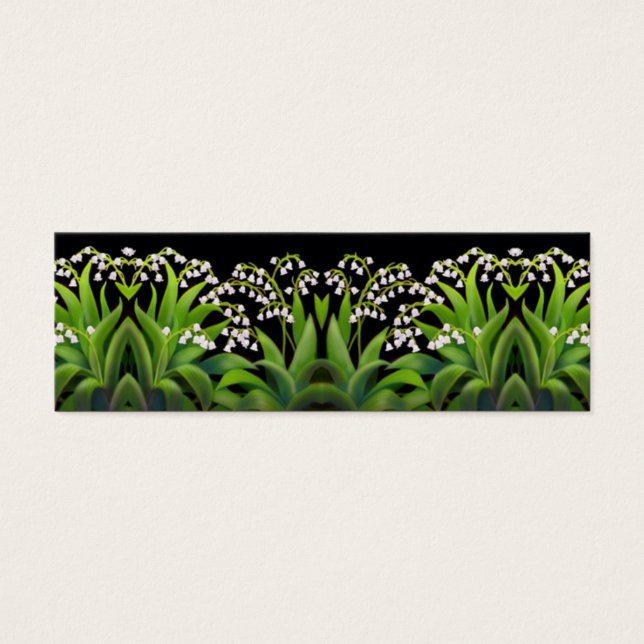 Marcador de Lily of Valley Flowers (Frente)