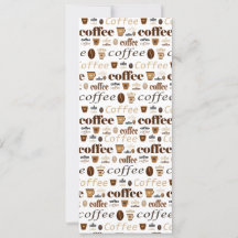 Marcador de los amantes del café