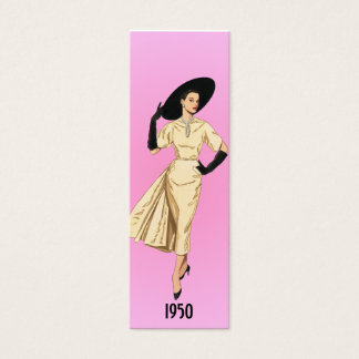 Marcador de moda de 1950