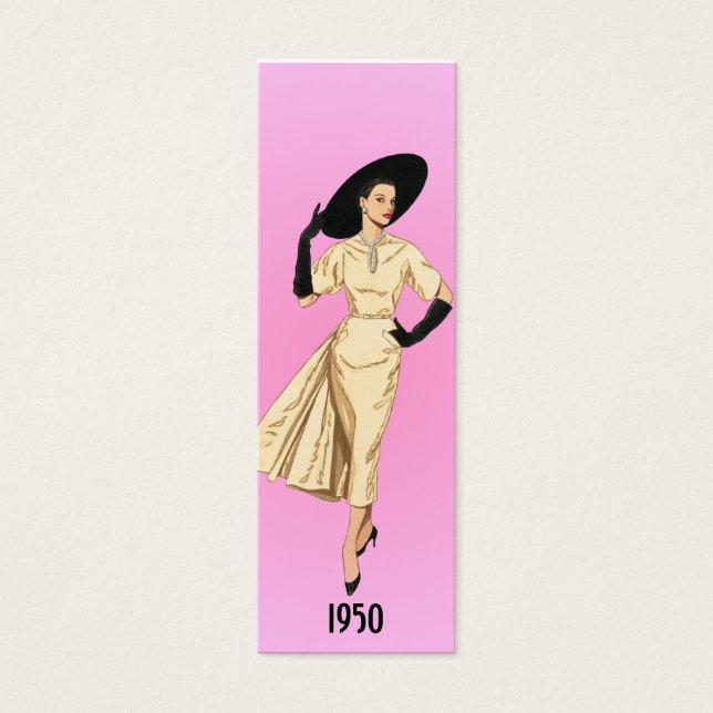 Marcador de moda de 1950 (Frente)