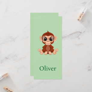 Marcador de mono personalizado