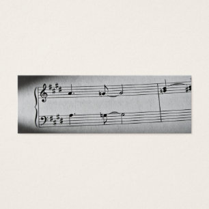 Marcador de notas musicales