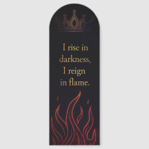 Marcador de oscuridad y llama