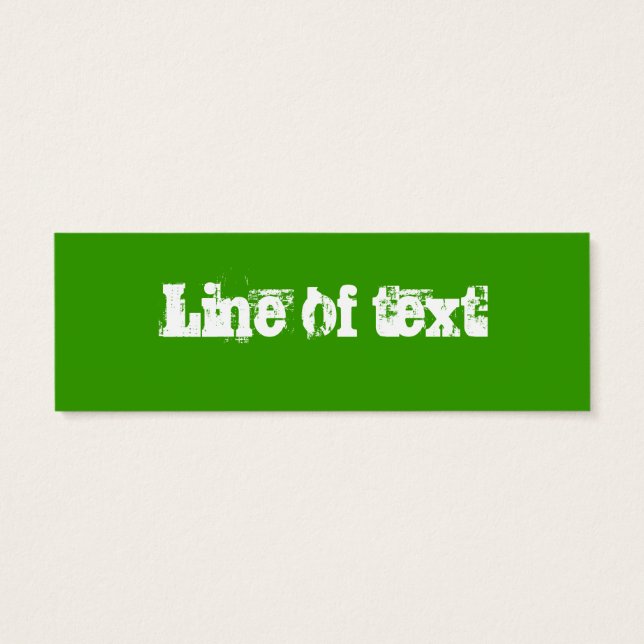 Marcador de oveja blanca (Atrás)