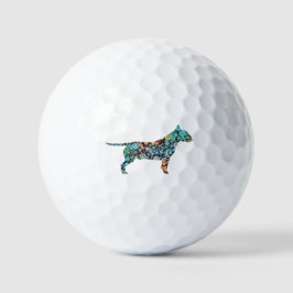 Marcador de pelota de golf Bull Terrier Dog Lover