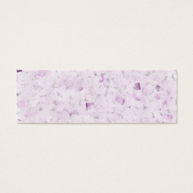Marcador de Personalizable Purple Confetti (Frente)