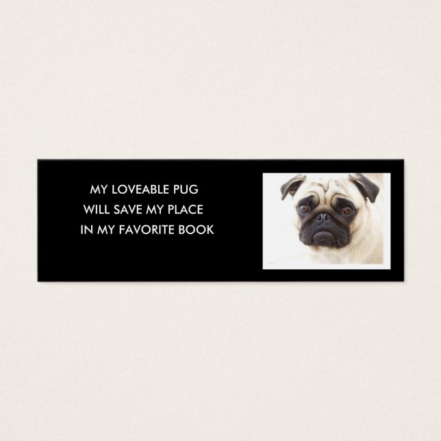 Marcador de pug.. (Frente)