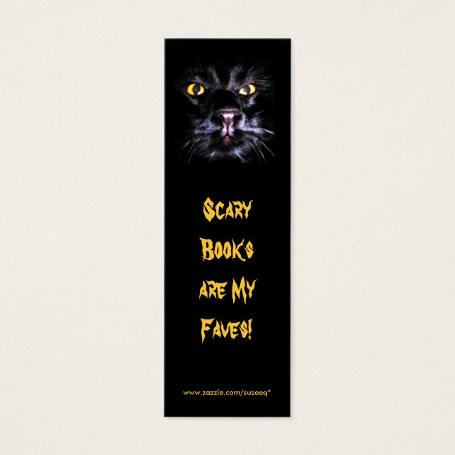 Marcador de Scary Books (Frente)