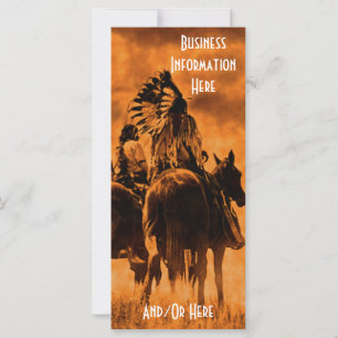 Marcador del calendario Vintage Cheyenne Warriors 