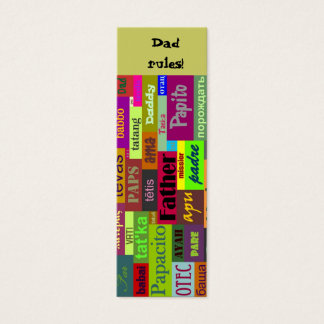 Marcador del Día del Padre