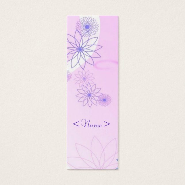 Marcador floral (Frente)