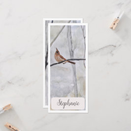 Marcador gigante de cardenales personalizado