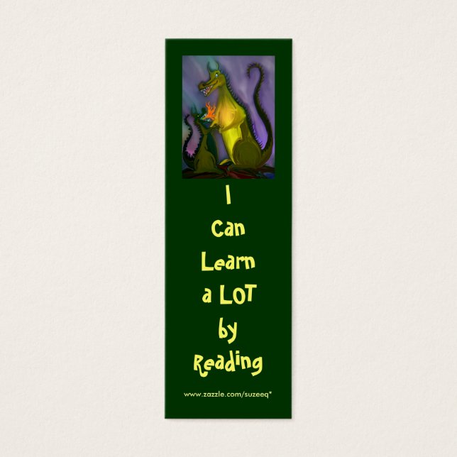 Marcador I Can Learn (dragon) (Frente)