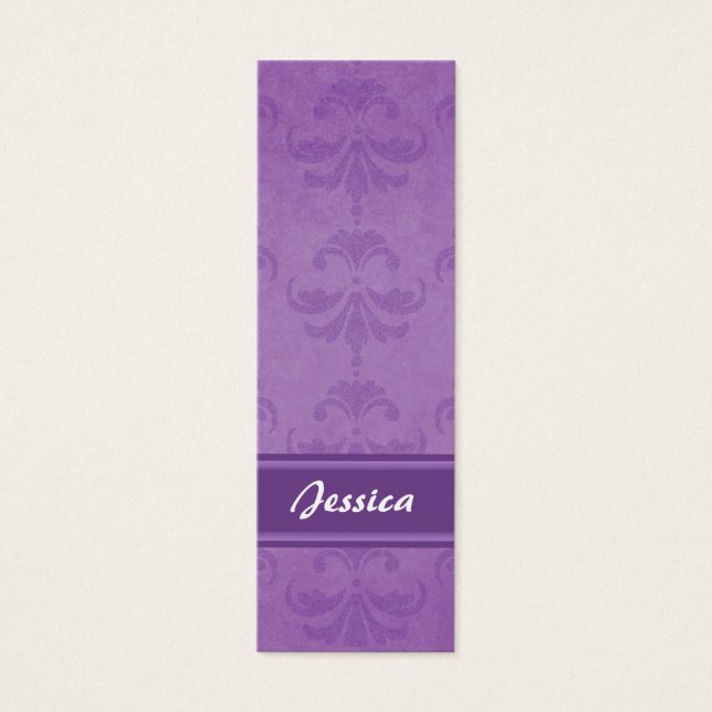 Marcador Lilac Damask (Frente)