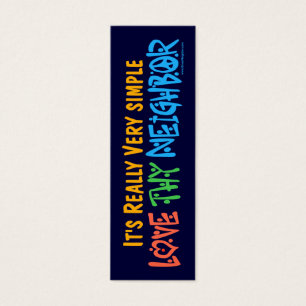 Marcador Love Thy Neighbor -