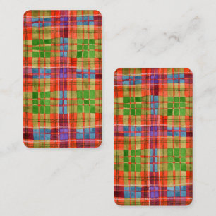 Marcador MAC RAE TARTAN - Tarjeta 3.5x2