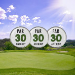 Marcador Para Pelotas De Golf Cumpleaños Golfer Funny 30 feliz papá Par<br><div class="desc">Par 30. Divertido 30 años cita el marcador de pelota de golf. Perfecto para papá,  abuelo,  padrastro. La idea de regalo de Golfer. Puede personalizar el año y el nombre.</div>