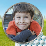 Marcador Para Pelotas De Golf Foto Personalizado moderna<br><div class="desc">Sorprenda su favorito Golfer and Golf Lover con estas magníficas pelotas de golf de personalizado fotográfico y accesorios de golf a juego. Personalizar estos marcadores de bola de golf con tu foto favorita, perfecta para el golf de papá o madre de golf para el día del padre, Día de la...</div>
