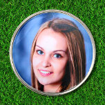 Marcador Para Pelotas De Golf Foto personalizado personalizada<br><div class="desc">Sube una foto y crea fácilmente tu marcador personalizado de bola de golf. Puede TRANSFERIR este DISEÑO a otros productos de Zazzle y ajustarlo para que se ajuste a la mayoría de los artículos de Zazzle. Los diseños de Standard Studio se realizan en gráficos vectoriales de alta resolución para una...</div>