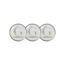 G Monograma Floral Personalizado