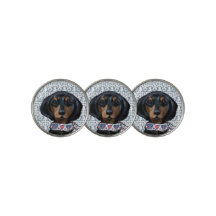 Navidades Dachshund Art