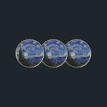 Marcador Para Pelotas De Golf Noche estrellada: Saint Remy de Vincent Van Gogh<br><div class="desc">El año es 1889. Vincent Van Gogh es un paciente del asilo de Saint-Paul-de-Mausole en Saint-Rémy-de-Provence, Francia. Está sufriendo una enfermedad mental, y sus médicos le han aconsejado que se quede en casa y evite pintar. Pero Van Gogh no puede resistir el impulso de crear, y pasa sus días pintando...</div>