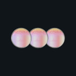Marcador Para Pelotas De Golf Nombre del Monograma Metalizado del Purpurina Rain<br><div class="desc">Purpurina De Espuma Metálica De Relieve metalizado Arcoiris Pastel Faux Cepó El Nombre Metalizado Del Monograma Marcador De La Pelota De Golf. Esto hace que el dulce perfecto cumpleaños 16, boda, ducha de novia, aniversario, ducha de bebé o fiesta de soltera sea regalo para alguien que ama el lujo glam...</div>