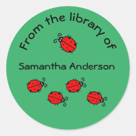 Marcador Pegatina de errores de lápiz personalizad