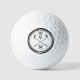 Marcador personalizado de bola de golf monograma (Front)