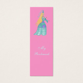 Marcador Princesa de cuento azul (Mini)