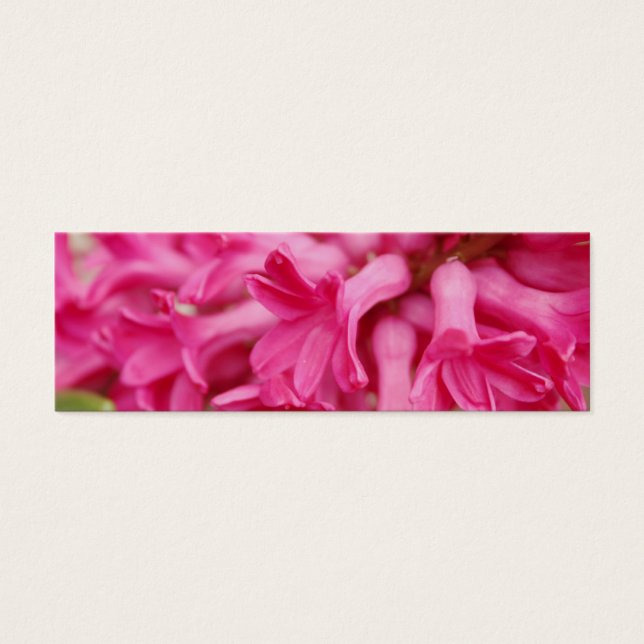 Marcador rosa de Hyacinth (Frente)