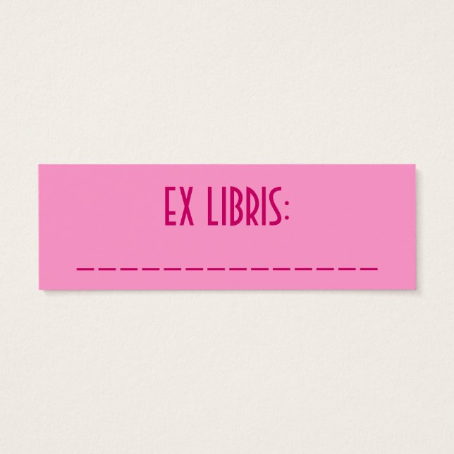 Marcador rosa impactante (Atrás)