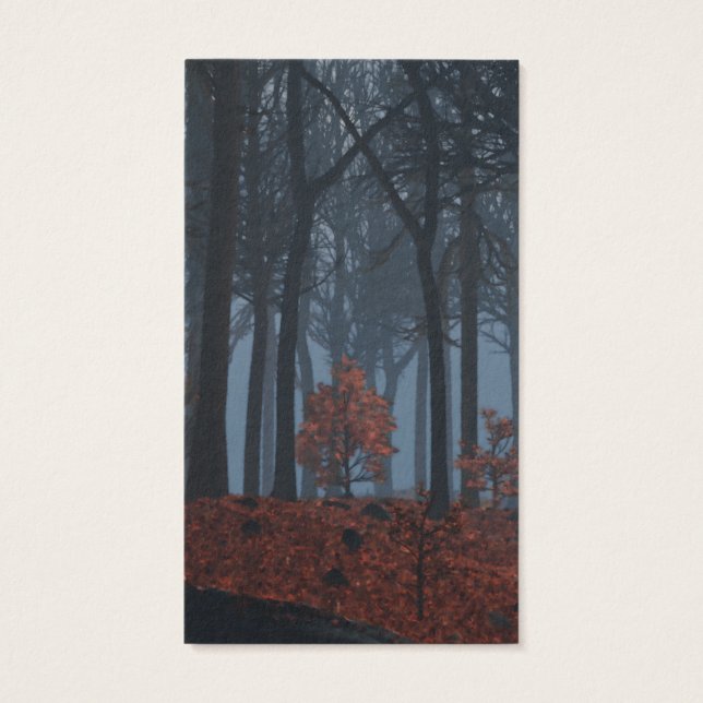 Marcadores de hojas de invierno (Atrás)