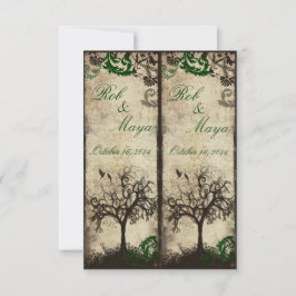 Marcadores de regalo de boda Corta Tú Mismo
