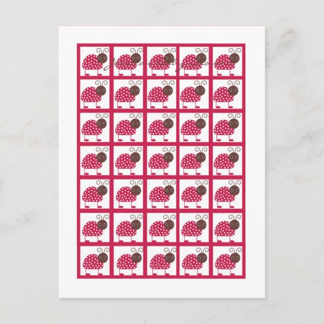 Marcadores de tarjeta de bingo Berry Garden Pink L (Anverso)